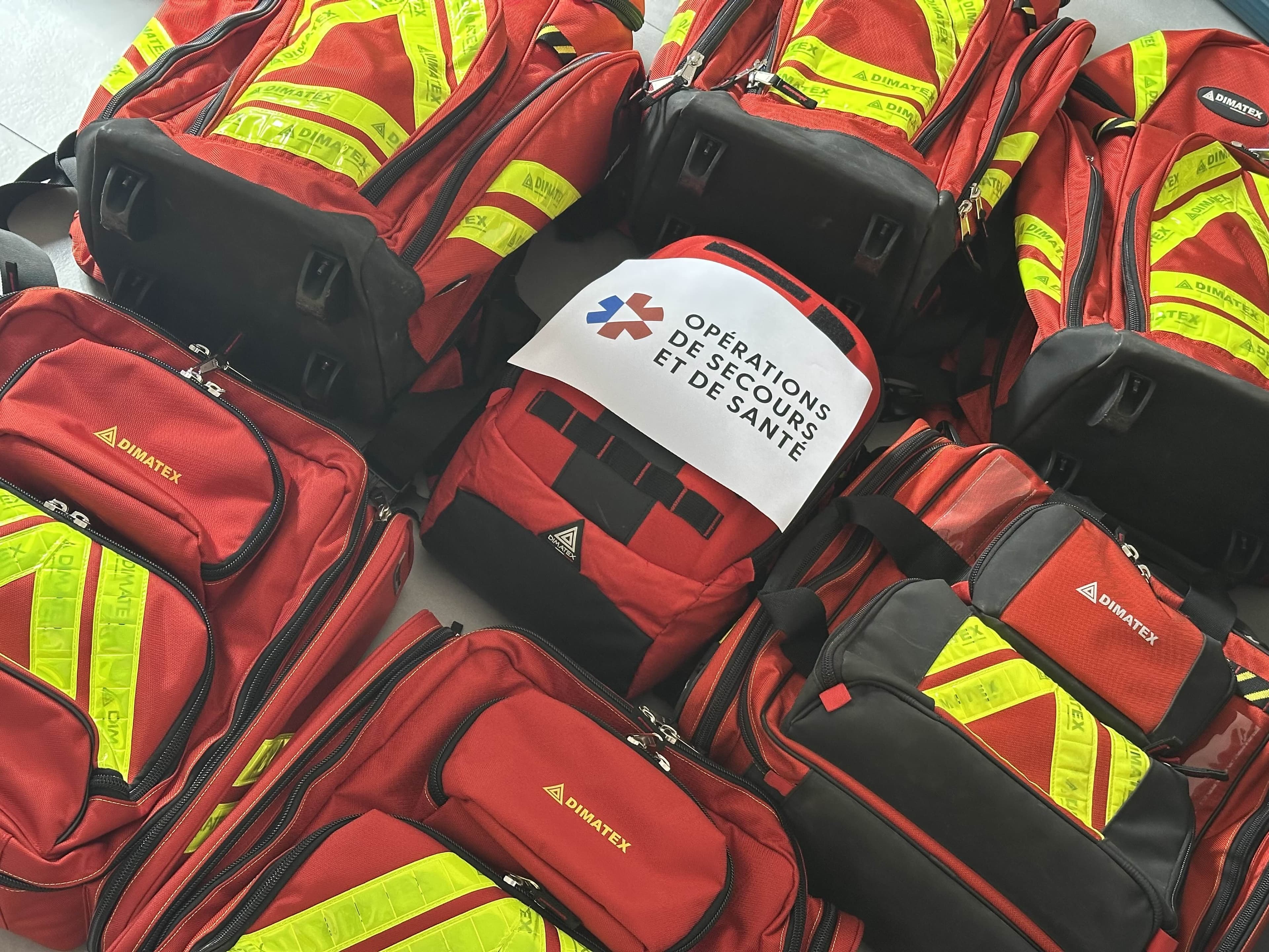 Nouvel arrivage de sacs d'intervention Dimatex